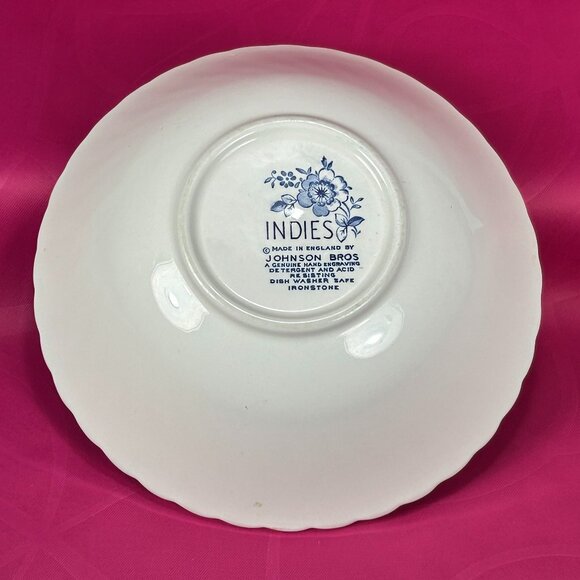 Johnson Bros UK INDIES fine ironstone ware vegetable bowl - Picture 4 of 5